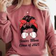 Class Of 2025 Baseball Mom Senior Graduation Graduate Women Comfort Colors Sweatshirt Orchid Class Of 2025 Baseball Mom Senior Graduation Graduate Women Comfort Colors Sweatshirt Orchid