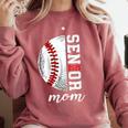 Class Of 2025 Senior 2025 Baseball Mom 2025 Comfort Colors Sweatshirt Orchid Class Of 2025 Senior 2025 Baseball Mom 2025 Comfort Colors Sweatshirt Orchid
