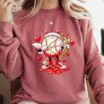 Cupid Baseball Drip Icecream Apparel Youth Boy Valentine Comfort Colors Sweatshirt Orchid Cupid Baseball Drip Icecream Apparel Youth Boy Valentine Comfort Colors Sweatshirt Orchid