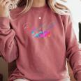 Cute Mother's Day Teeball T-Ball Baseball Mom Comfort Colors Sweatshirt Orchid Cute Mother's Day Teeball T-Ball Baseball Mom Comfort Colors Sweatshirt Orchid