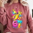 Dabbing Banana 67 Drip Baseball Drip Six Seven Joke Premium Tri-Blend Comfort Colors Sweatshirt Orchid