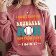 I Didn't Plan On Becoming a Baseball Mom Baseball Player Comfort Colors Sweatshirt Orchid I Didn't Plan On Becoming a Baseball Mom Baseball Player Comfort Colors Sweatshirt Orchid