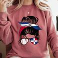 Dominican Baseball Mom Dominican Baseball Girl Comfort Colors Sweatshirt Orchid Dominican Baseball Mom Dominican Baseball Girl Comfort Colors Sweatshirt Orchid