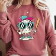 Dripping Baseball Baseball Lover Player Baseballer Comfort Colors Sweatshirt Orchid Dripping Baseball Baseball Lover Player Baseballer Comfort Colors Sweatshirt Orchid