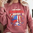 Eat Sleep Baseball Repeat Ice Cream Drip Crossed Bats Comfort Colors Sweatshirt Orchid Eat Sleep Baseball Repeat Ice Cream Drip Crossed Bats Comfort Colors Sweatshirt Orchid