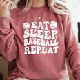 Eat Sleep Baseball Repeat Baseball Lover Baseball Mom Girls Comfort Colors Sweatshirt Orchid Eat Sleep Baseball Repeat Baseball Lover Baseball Mom Girls Comfort Colors Sweatshirt Orchid