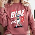 Edwin Diaz Los Angeles D Baseball Players MLBEDD204M Comfort Colors Sweatshirt Orchid Edwin Diaz Los Angeles D Baseball Players MLBEDD204M Comfort Colors Sweatshirt Orchid