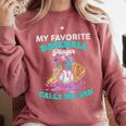 My Favorite Baseball Player Calls Me Dad Ice Cream Drip Comfort Colors Sweatshirt Orchid My Favorite Baseball Player Calls Me Dad Ice Cream Drip Comfort Colors Sweatshirt Orchid