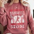 My Favorite Baseball Player Calls Me Mom Proud Baseball Mom Premium Comfort Colors Sweatshirt Orchid My Favorite Baseball Player Calls Me Mom Proud Baseball Mom Premium Comfort Colors Sweatshirt Orchid