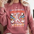 Favorite T-Ball Player Calls Mommy Baseball Mom Comfort Colors Sweatshirt Orchid Favorite T-Ball Player Calls Mommy Baseball Mom Comfort Colors Sweatshirt Orchid