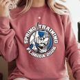 Florida Spring Trainings 2026 Baseball Grapefruit Cactus Comfort Colors Sweatshirt Orchid