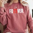 FO23VER Trendy Number 23 Baseball Team Sport For Women Men Comfort Colors Sweatshirt Orchid FO23VER Trendy Number 23 Baseball Team Sport For Women Men Comfort Colors Sweatshirt Orchid
