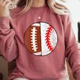 Football Baseball Player Football Baseball Mom Comfort Colors Sweatshirt Orchid Football Baseball Player Football Baseball Mom Comfort Colors Sweatshirt Orchid