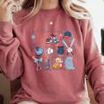 Game Day Baseball Lover Coquette Bow Girl Women Kid Mom Mama Comfort Colors Sweatshirt Orchid Game Day Baseball Lover Coquette Bow Girl Women Kid Mom Mama Comfort Colors Sweatshirt Orchid