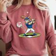 Goat Baseball Player With Bat And Ball Drip Animal Sports Comfort Colors Sweatshirt Orchid Goat Baseball Player With Bat And Ball Drip Animal Sports Comfort Colors Sweatshirt Orchid