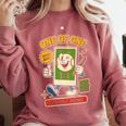 Hobby Trading Card Parody Humor 11 Baseball Cards Collector Premium Comfort Colors Sweatshirt Orchid Hobby Trading Card Parody Humor 11 Baseball Cards Collector Premium Comfort Colors Sweatshirt Orchid