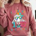 HUGvyn I Survived 100 Days Of School Baseball 6 7 Ice Cream Comfort Colors Sweatshirt Orchid HUGvyn I Survived 100 Days Of School Baseball 6 7 Ice Cream Comfort Colors Sweatshirt Orchid