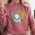 Ice Cream Baseball Mitt Drippy Scoop Baseball Sports Comfort Colors Sweatshirt Orchid Ice Cream Baseball Mitt Drippy Scoop Baseball Sports Comfort Colors Sweatshirt Orchid