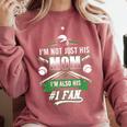 I'm Not Just His Mom I'm His Number 1 Fan Baseball Mommy Comfort Colors Sweatshirt Orchid I'm Not Just His Mom I'm His Number 1 Fan Baseball Mommy Comfort Colors Sweatshirt Orchid