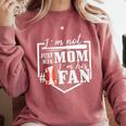 I'm Not Just His Mom I'm His One Fan Proud Baseball Mom Comfort Colors Sweatshirt Orchid I'm Not Just His Mom I'm His One Fan Proud Baseball Mom Comfort Colors Sweatshirt Orchid