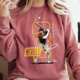 Jackson Merrill San Diego MLB Baseball Player MLBJME202M Comfort Colors Sweatshirt Orchid