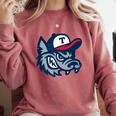 Jarrell Storm Chasers Baseball Big Logo Comfort Colors Sweatshirt Orchid Jarrell Storm Chasers Baseball Big Logo Comfort Colors Sweatshirt Orchid