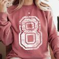 Jersey Number 8 Eight T-Shirt Football Number Baseball Mom Comfort Colors Sweatshirt Orchid Jersey Number 8 Eight T-Shirt Football Number Baseball Mom Comfort Colors Sweatshirt Orchid
