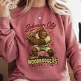 Johnson City Woodboogers Retro Baseball Club Comfort Colors Sweatshirt Orchid Johnson City Woodboogers Retro Baseball Club Comfort Colors Sweatshirt Orchid