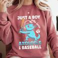 Just A Boy Who Loves Axolotls & Baseball Comfort Colors Sweatshirt Orchid Just A Boy Who Loves Axolotls & Baseball Comfort Colors Sweatshirt Orchid