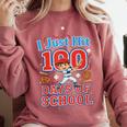 I Just Hit 100 Days Of School Baseball 100th Day Boys Kids Comfort Colors Sweatshirt Orchid I Just Hit 100 Days Of School Baseball 100th Day Boys Kids Comfort Colors Sweatshirt Orchid