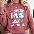 Kids 100 Days Of School Boys 100th Day Baseball Drip Toddler Comfort Colors Sweatshirt Orchid Kids 100 Days Of School Boys 100th Day Baseball Drip Toddler Comfort Colors Sweatshirt Orchid