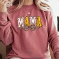 Leopard Baseball Softball Mama Bow Softball Baseball Mom Comfort Colors Sweatshirt Orchid Leopard Baseball Softball Mama Bow Softball Baseball Mom Comfort Colors Sweatshirt Orchid