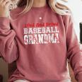 Loud And Proud Baseball Grandma Baseball Mom Heart Comfort Colors Sweatshirt Orchid Loud And Proud Baseball Grandma Baseball Mom Heart Comfort Colors Sweatshirt Orchid