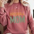 Loudmouth Baseball Mom Sports Cute Text Premium Comfort Colors Sweatshirt Orchid Loudmouth Baseball Mom Sports Cute Text Premium Comfort Colors Sweatshirt Orchid