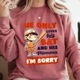 Loves Bat And His Momma Baseball Mom Comfort Colors Sweatshirt Orchid Loves Bat And His Momma Baseball Mom Comfort Colors Sweatshirt Orchid
