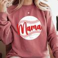 Mama Baseball Mom Comfort Colors Sweatshirt Orchid Mama Baseball Mom Comfort Colors Sweatshirt Orchid