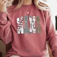 Mama Baseball Season Happy Game Day Trendy Sports Mom Comfort Colors Sweatshirt Orchid Mama Baseball Season Happy Game Day Trendy Sports Mom Comfort Colors Sweatshirt Orchid