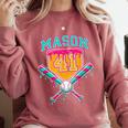 Mason 41 Meme Ice Cream Drip Baseball Birthday Costume Comfort Colors Sweatshirt Orchid Mason 41 Meme Ice Cream Drip Baseball Birthday Costume Comfort Colors Sweatshirt Orchid