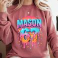 Mason 67 Costume Ice Cream Baseball Drip 6 7 Meme Six Seven Comfort Colors Sweatshirt Orchid Mason 67 Costume Ice Cream Baseball Drip 6 7 Meme Six Seven Comfort Colors Sweatshirt Orchid