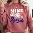 Mimi Rookie Of Year 1st Birthday Baseball Theme Matching Comfort Colors Sweatshirt Orchid Mimi Rookie Of Year 1st Birthday Baseball Theme Matching Comfort Colors Sweatshirt Orchid
