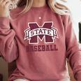 Mississippi State Baseball Bulldogs NCAA MS16 Comfort Colors Sweatshirt Orchid Mississippi State Baseball Bulldogs NCAA MS16 Comfort Colors Sweatshirt Orchid