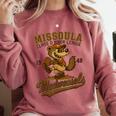Missoula Mudweasels Retro Minor League Baseball Comfort Colors Sweatshirt Orchid Missoula Mudweasels Retro Minor League Baseball Comfort Colors Sweatshirt Orchid