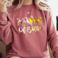 Mom Of Both Softball Baseball Mom Comfort Colors Sweatshirt Orchid Mom Of Both Softball Baseball Mom Comfort Colors Sweatshirt Orchid