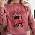 Moms Against Baseball Pants Season Baseball Mom Comfort Colors Sweatshirt Orchid