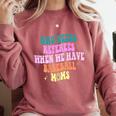 Who Needs Referees When We Have Baseball Moms Comfort Colors Sweatshirt Orchid Who Needs Referees When We Have Baseball Moms Comfort Colors Sweatshirt Orchid