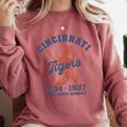 Negro League Baseball History Month Cincinnati Ohio Comfort Colors Sweatshirt Orchid Negro League Baseball History Month Cincinnati Ohio Comfort Colors Sweatshirt Orchid