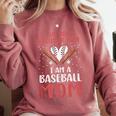 I Am Not a Regular Mom I Am a Baseball Mom Comfort Colors Sweatshirt Orchid I Am Not a Regular Mom I Am a Baseball Mom Comfort Colors Sweatshirt Orchid