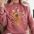 Oh Snap Gingerbread 67 Meme Baseball Christmas Xmas Comfort Colors Sweatshirt Orchid Oh Snap Gingerbread 67 Meme Baseball Christmas Xmas Comfort Colors Sweatshirt Orchid