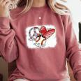 Peace Love Baseball Mom Mommy Premium Comfort Colors Sweatshirt Orchid Peace Love Baseball Mom Mommy Premium Comfort Colors Sweatshirt Orchid