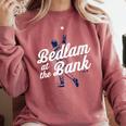 Philly Bedlam Bedlam At The Bank Philadelphia Baseball Premium Tri-Blend Comfort Colors Sweatshirt Orchid
